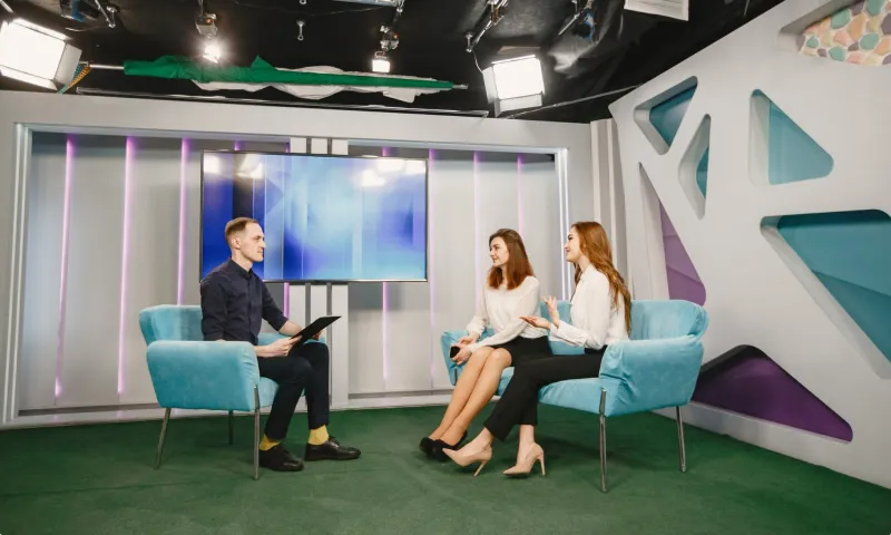 Организация сюжета на телеканале 360 TV