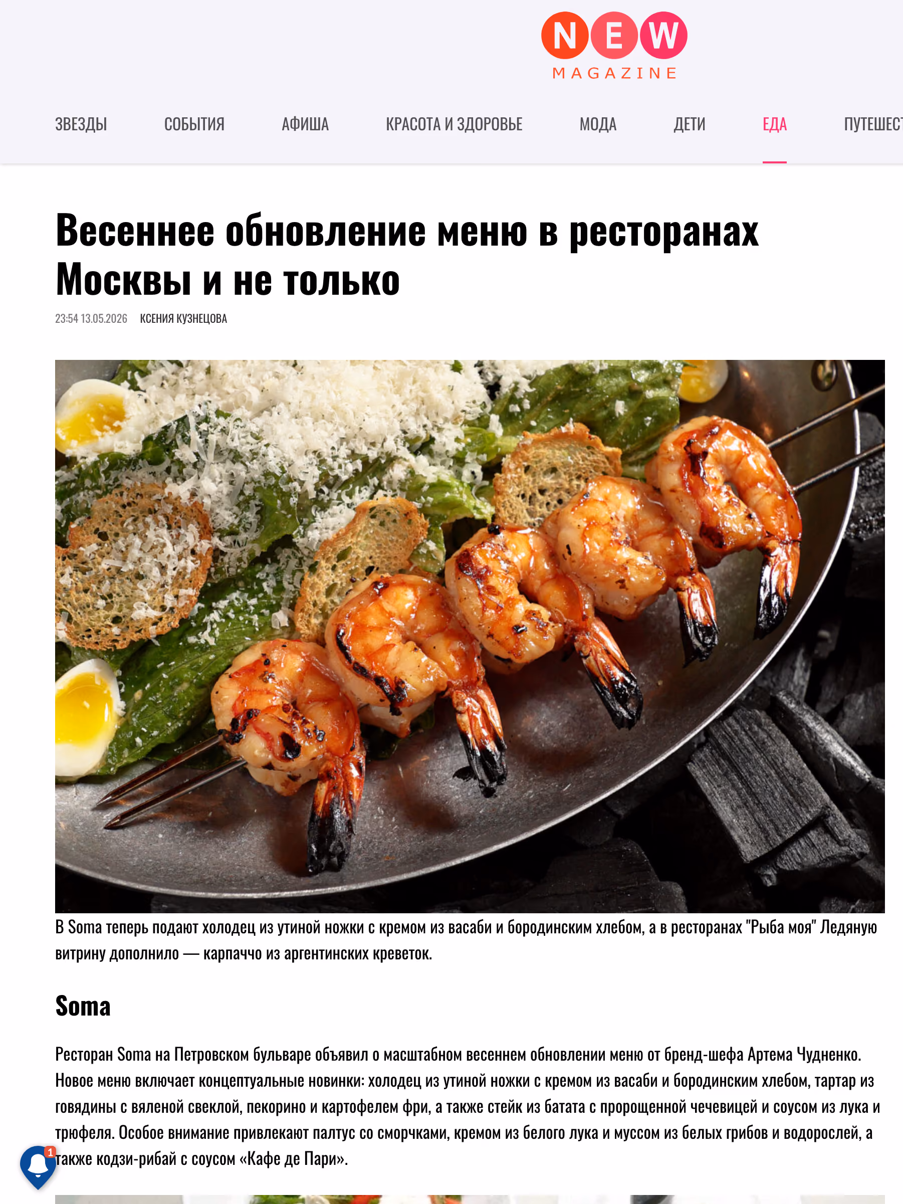 Пример публикации в «New-Magazine» — 3 из 3